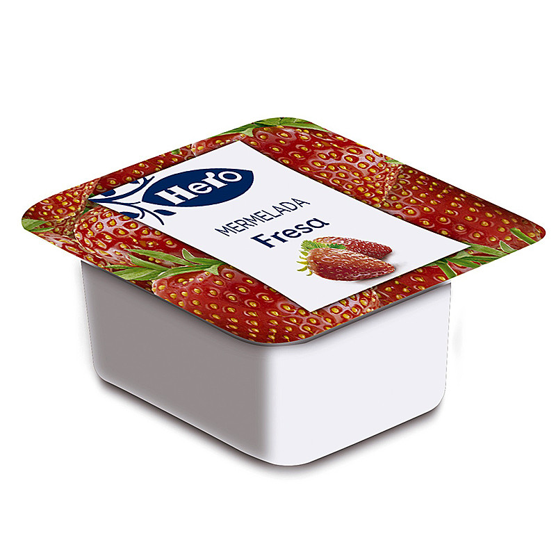 MERMELADA DE FRESA EN PORCIONES CAJA 120un 25gr